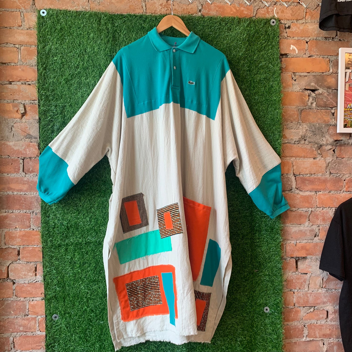ALLIGATOR COTTON DRESS - FREE SIZE