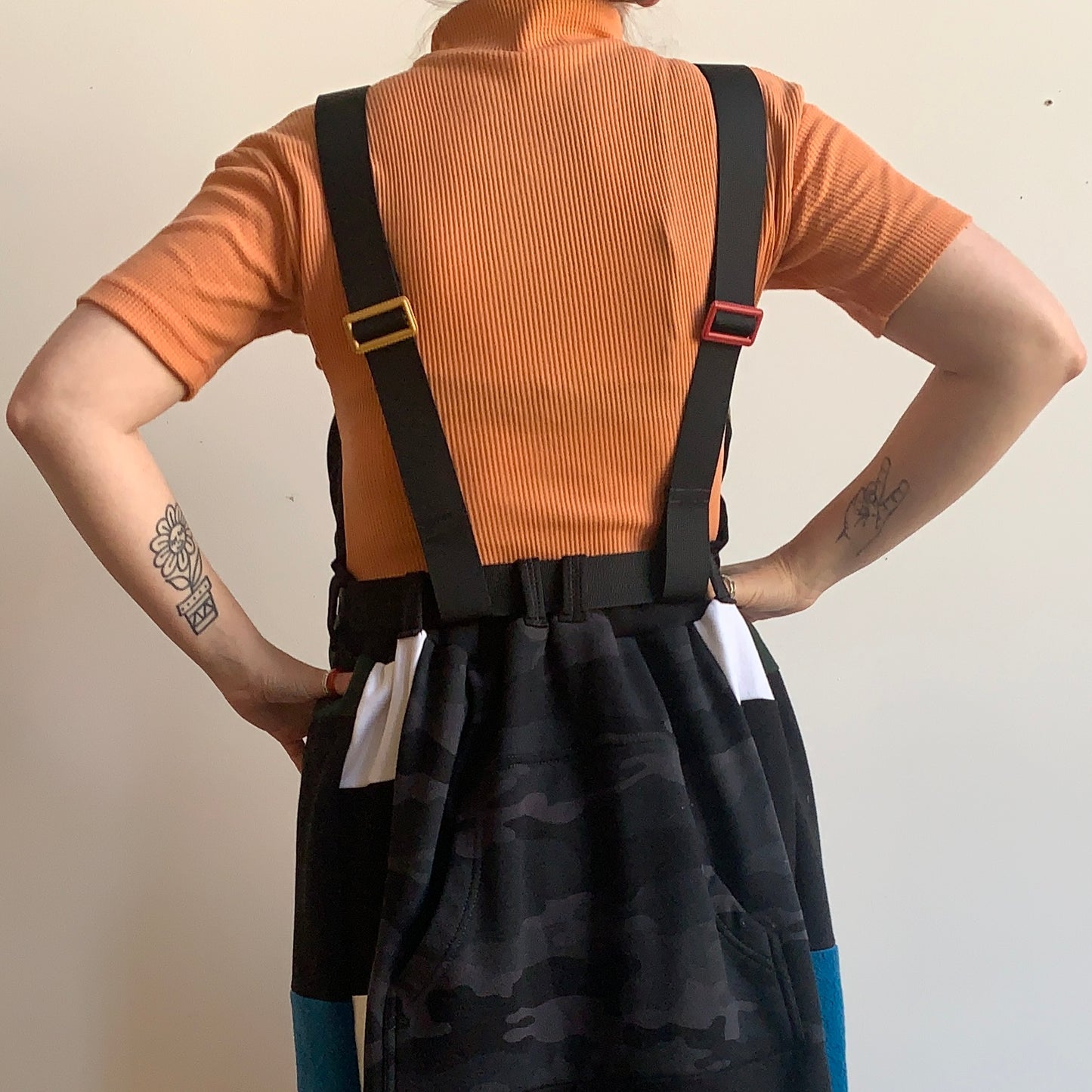 SQUARED AWAY - OVERALL DRESS - 1/1 - FITS UP TO L