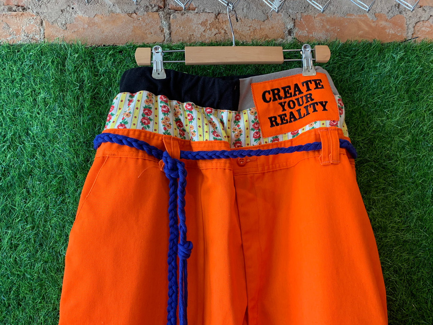 CREATE YOUR REALITY PANTS - 32-36” elastic WAIST