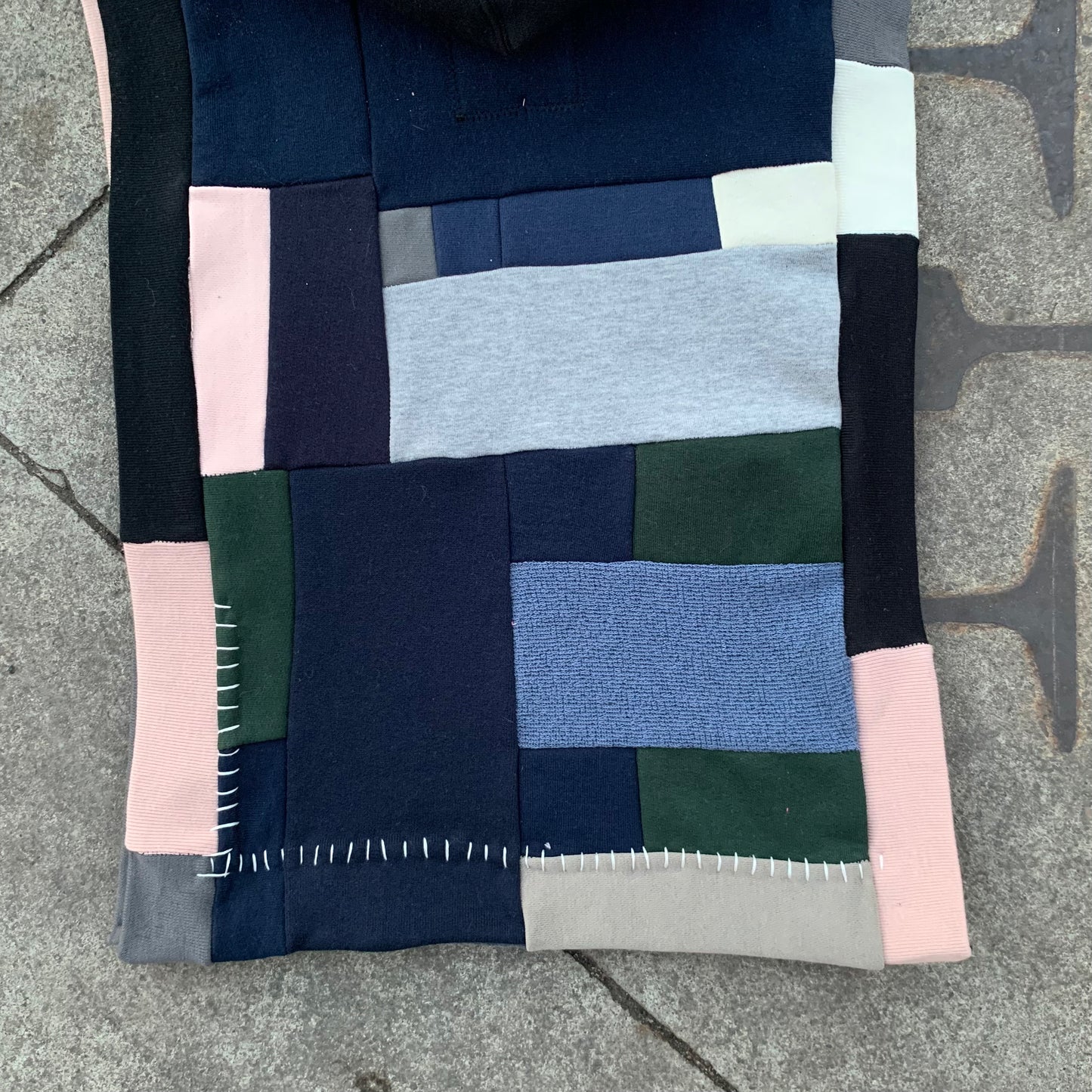 HOOD OVERLAY VEST - ONE OF A KIND
