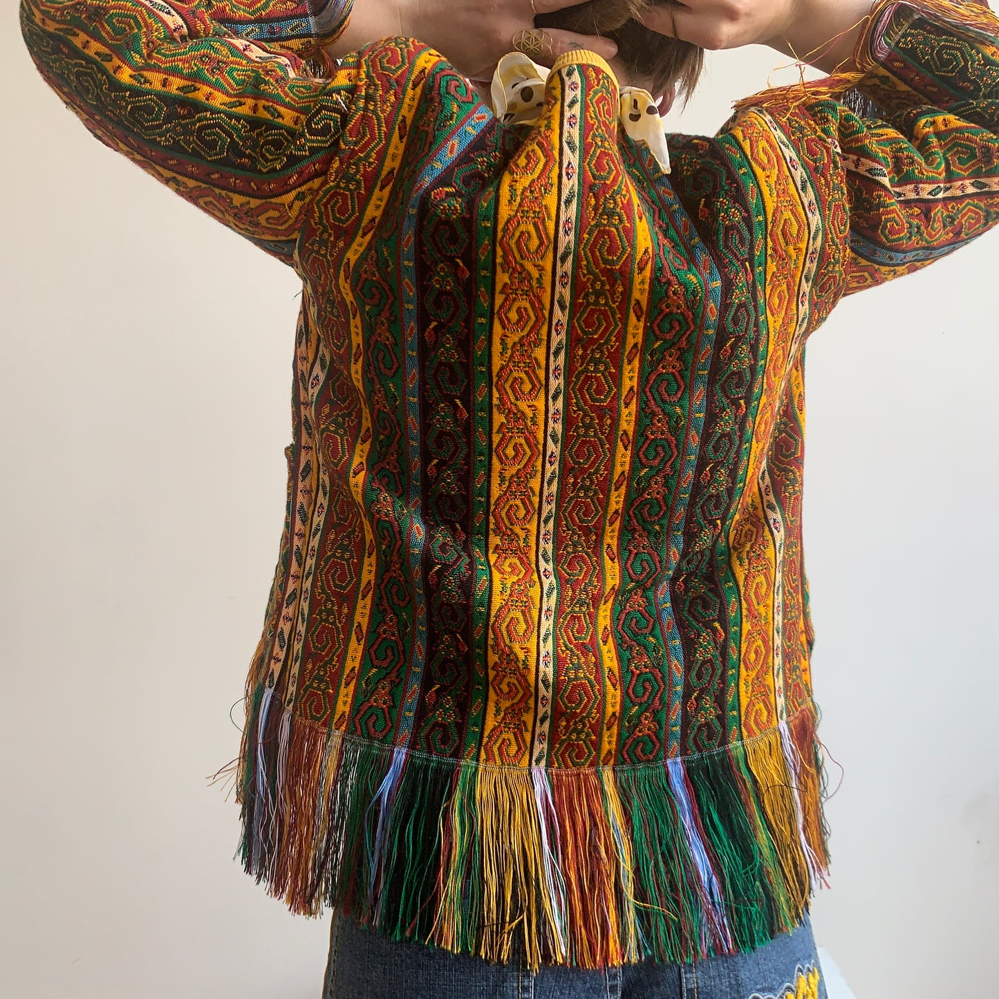 ASHES FRINGE JACKET-1/1- FITS S