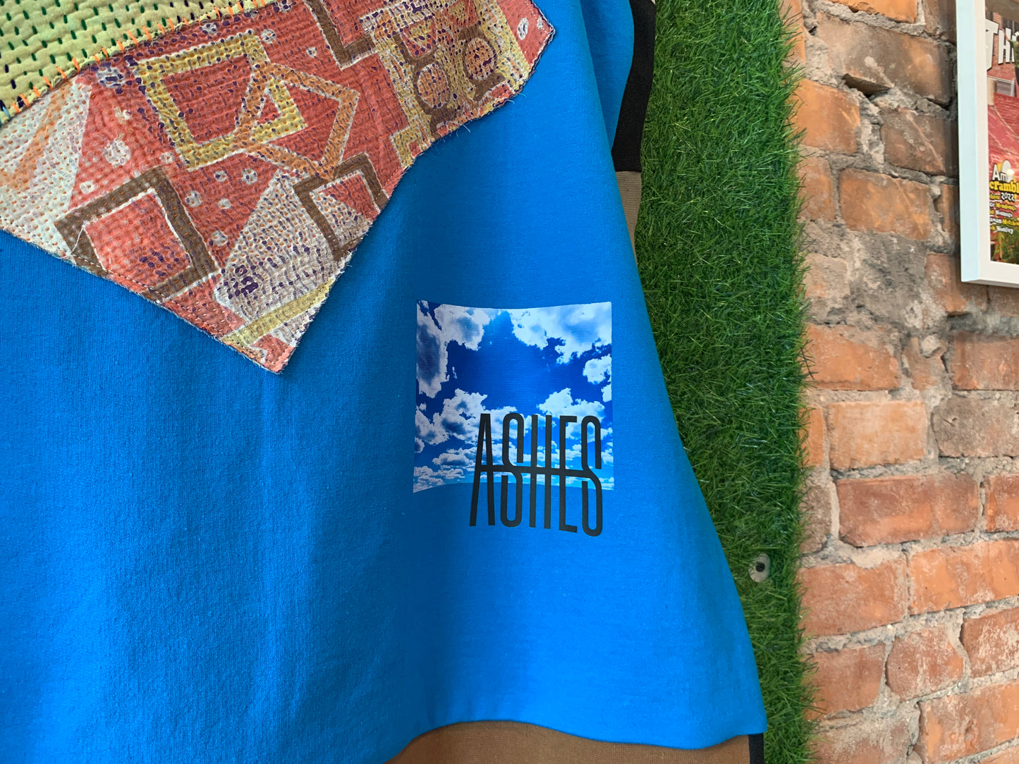 BLUE QUILT PATCHWORK VEST