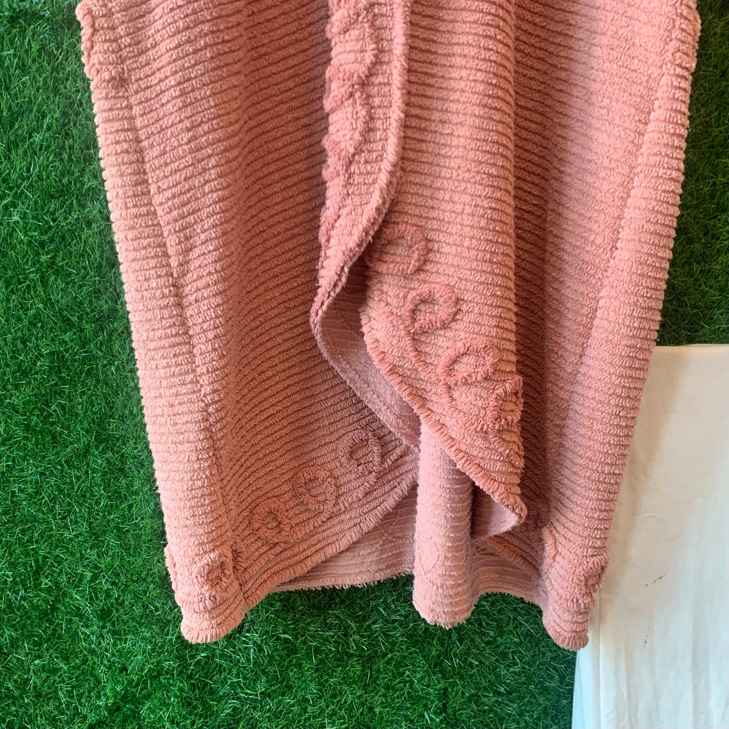 CHENILLE FULL LENGTH UTILITY JACKET
