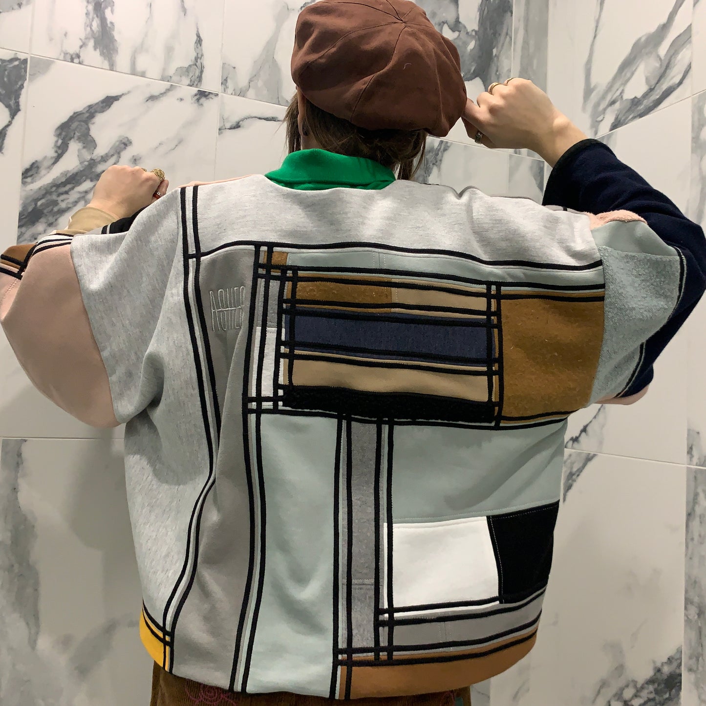 JACKET - STAINED GLASS - SQUARED AWAY