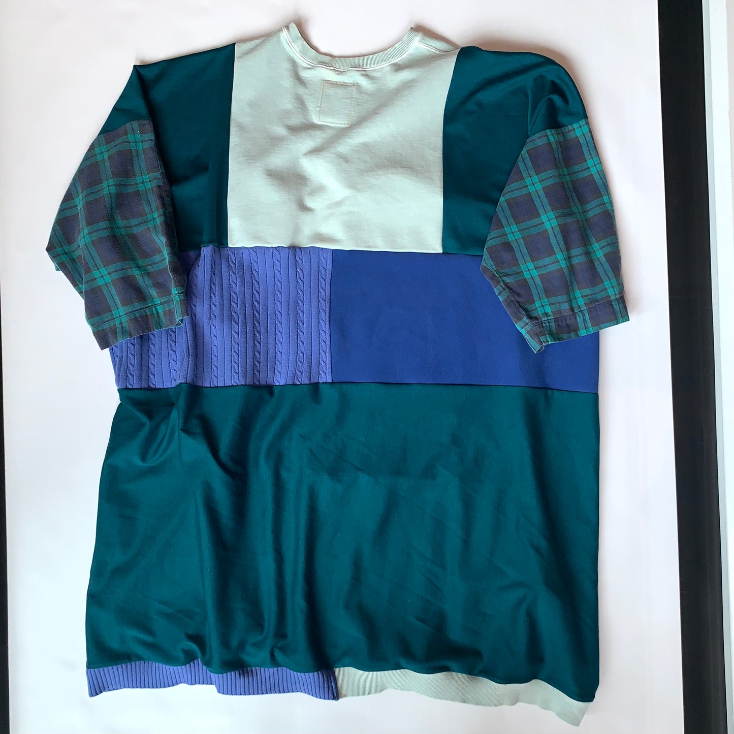 BLUE & GREEN MASHUP - XXL