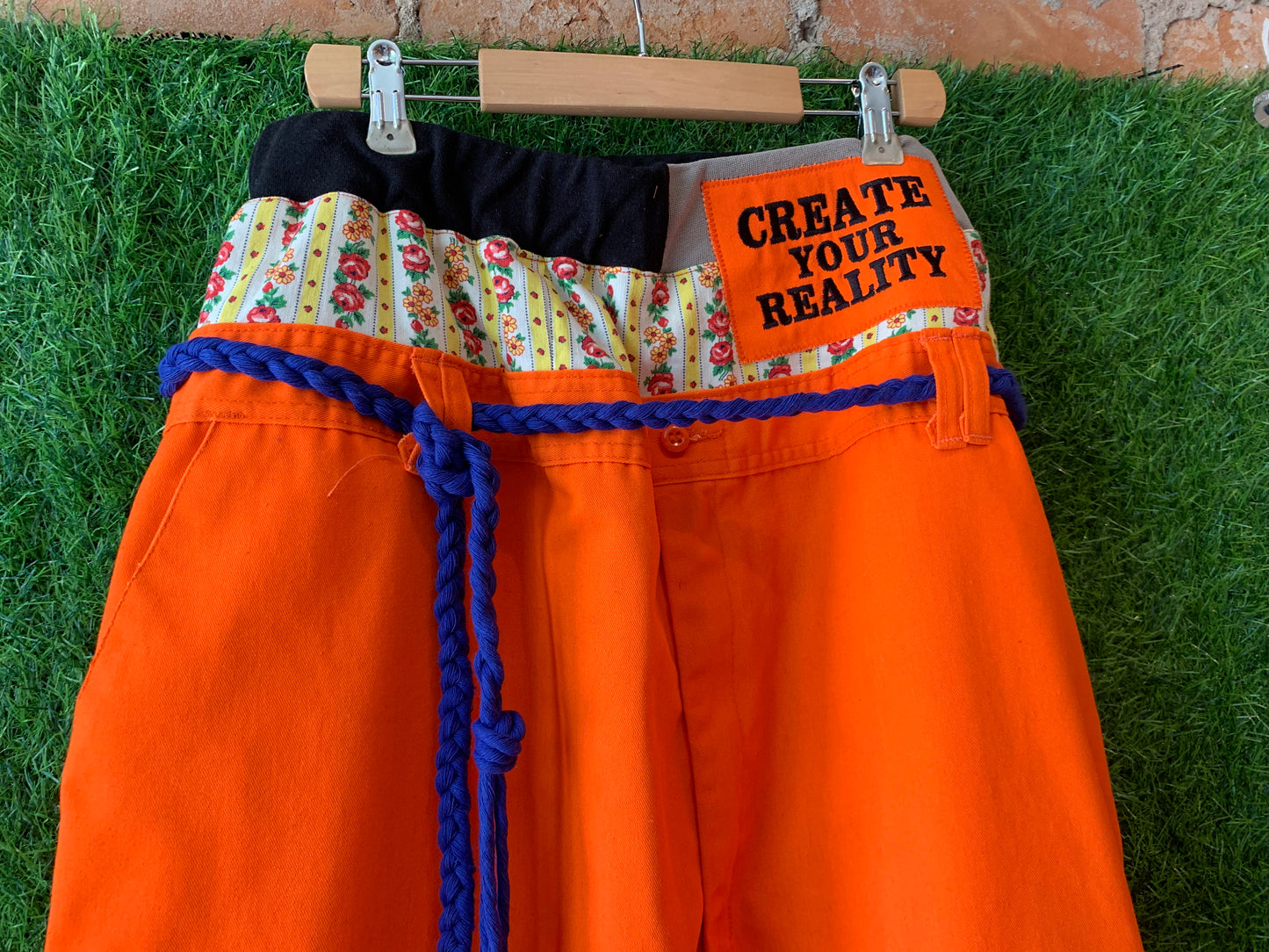 CREATE YOUR REALITY PANTS - 32-36” elastic WAIST