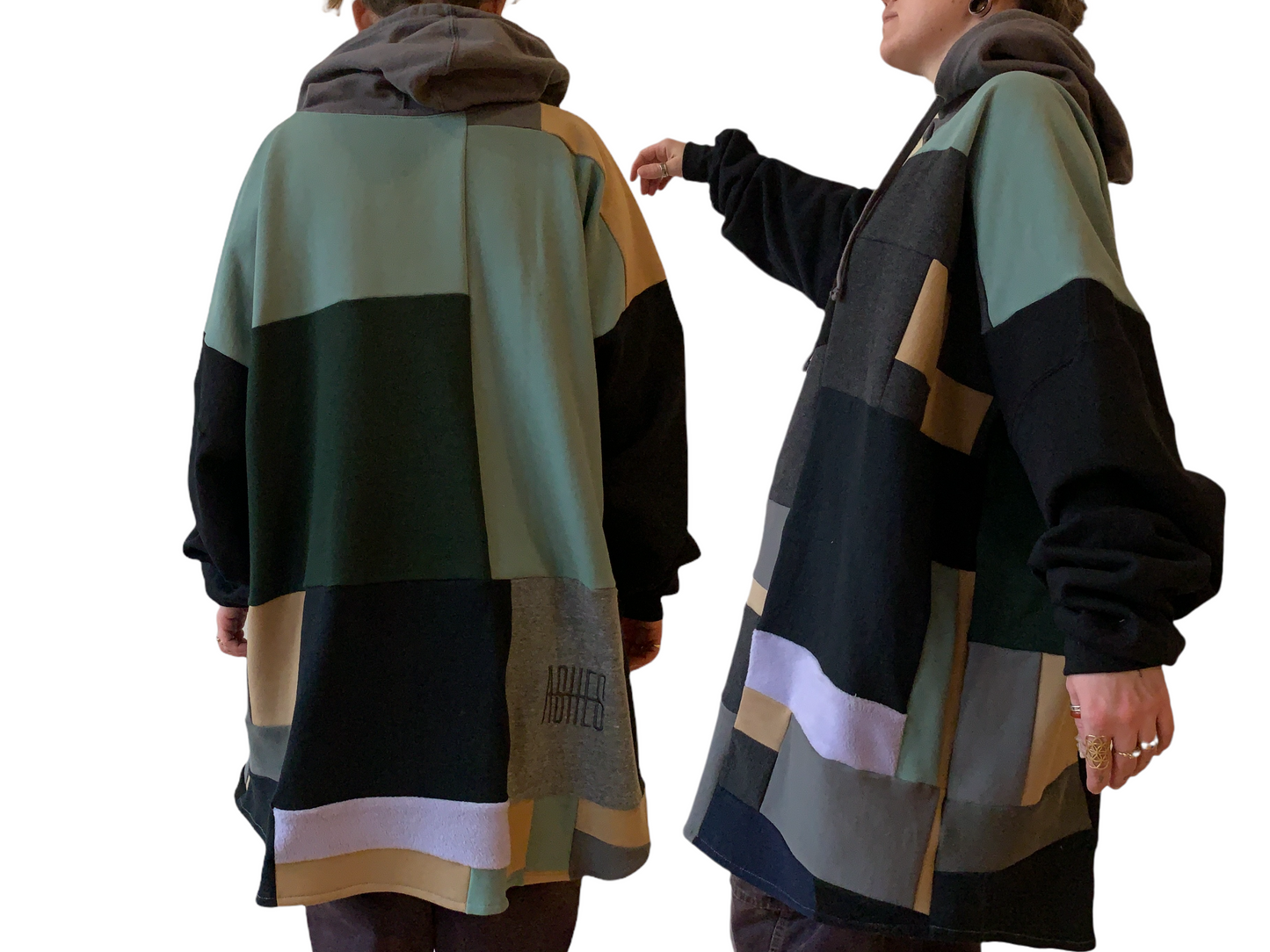 1203 - MID LENGTH SQUARED AWAY HOODIE