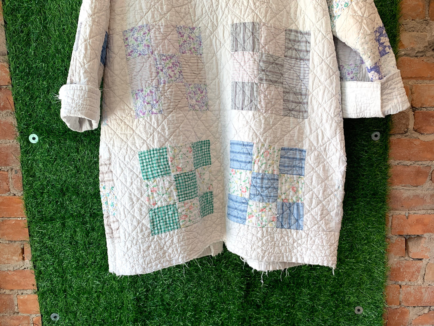BLUE BIRD QUILT COAT 1/1 M/L
