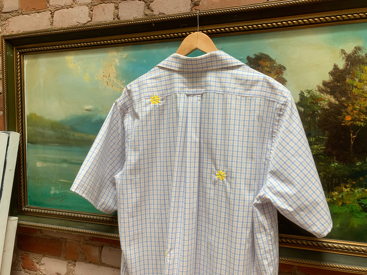 FLORAL BUTTON UP DRESS - Fits up to XL