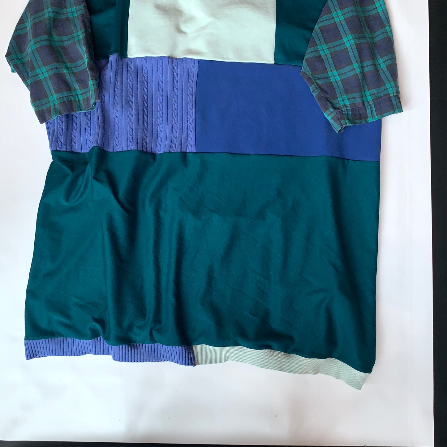 BLUE & GREEN MASHUP - XXL