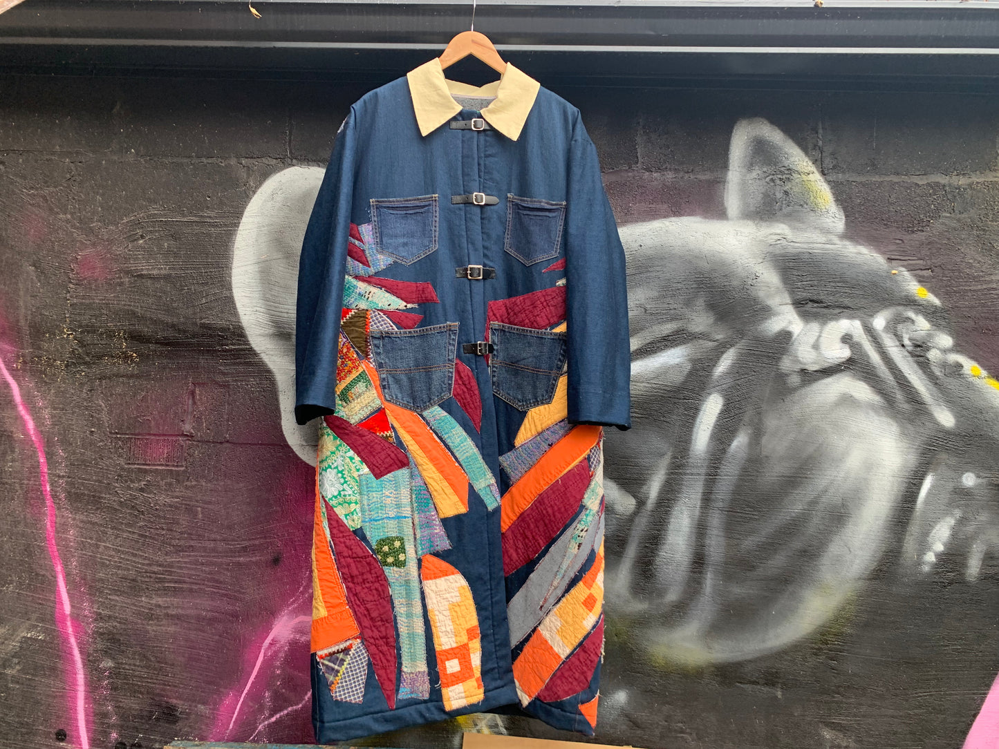 DIVINE FEMININE DENIM JACKET - ONE OF A KIND