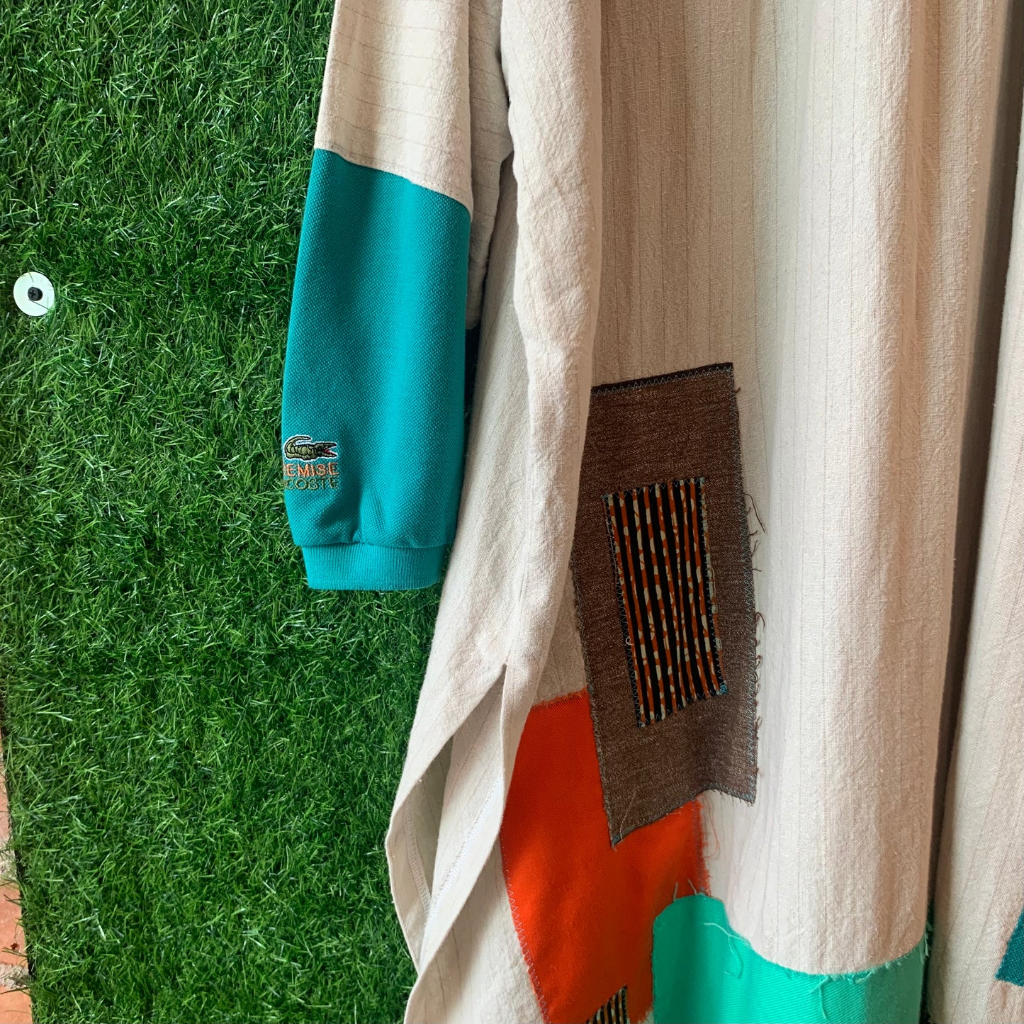 ALLIGATOR COTTON DRESS - FREE SIZE