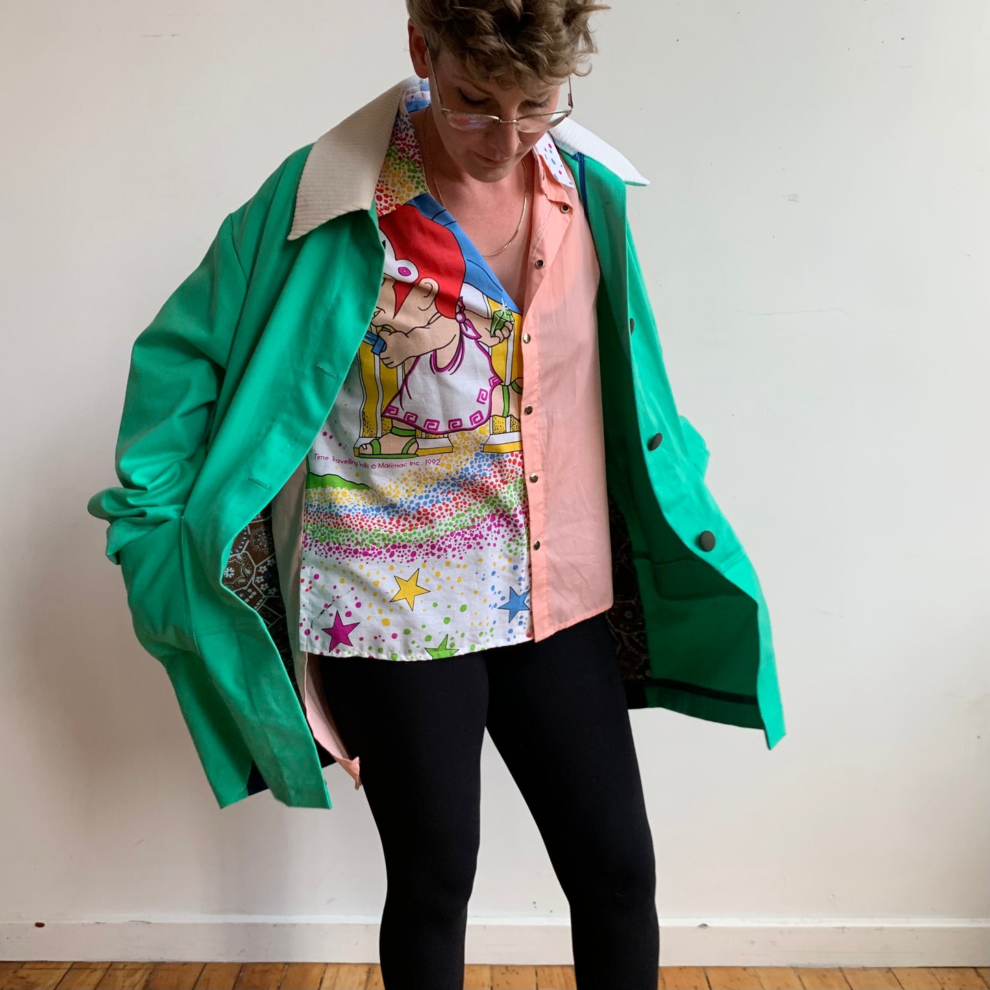 GEZELLIG X ASHES QUILTED UTILITY IACKET