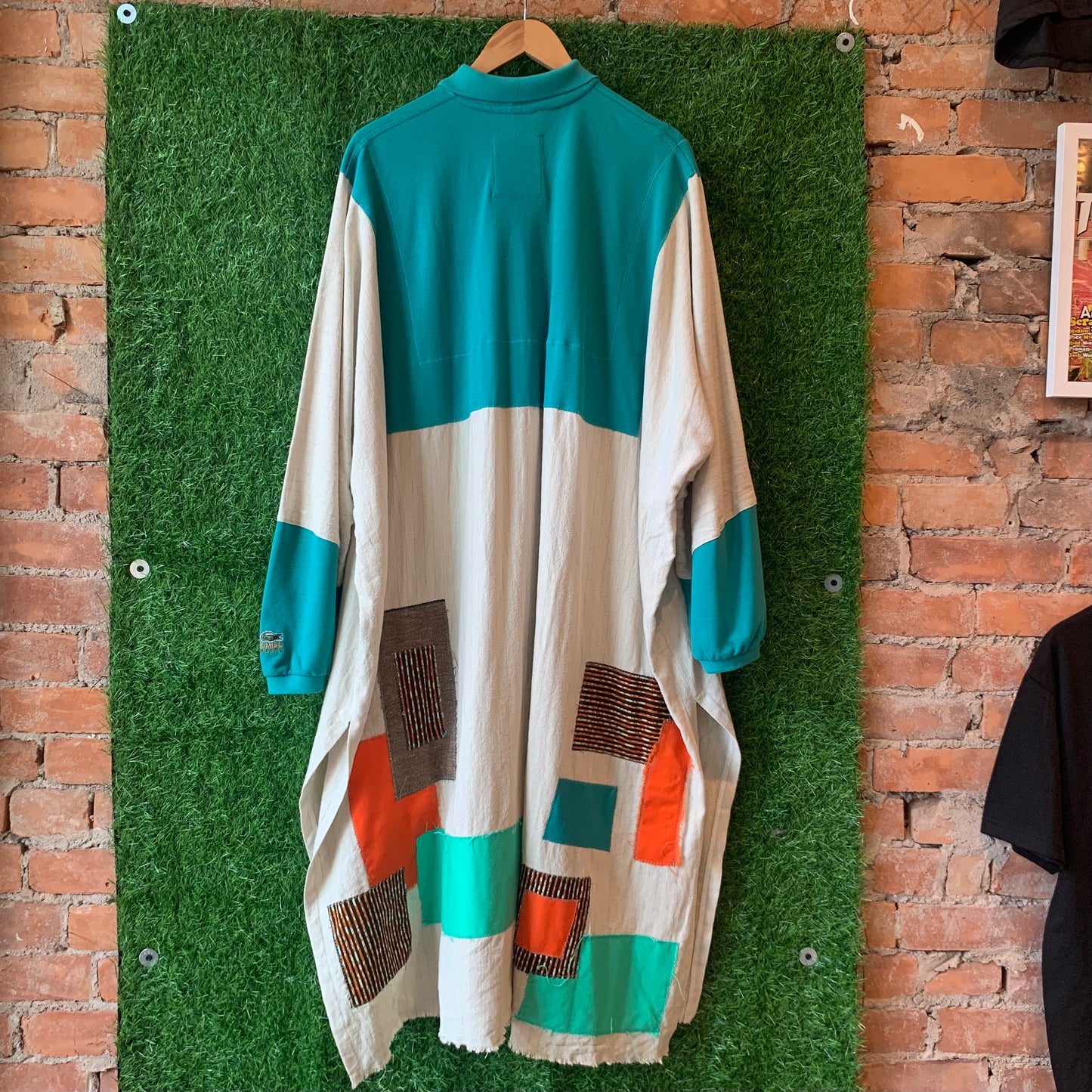 ALLIGATOR COTTON DRESS - FREE SIZE