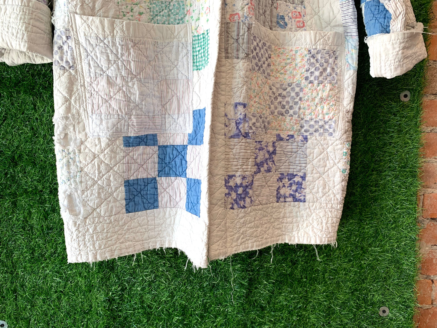 BLUE BIRD QUILT COAT 1/1 M/L