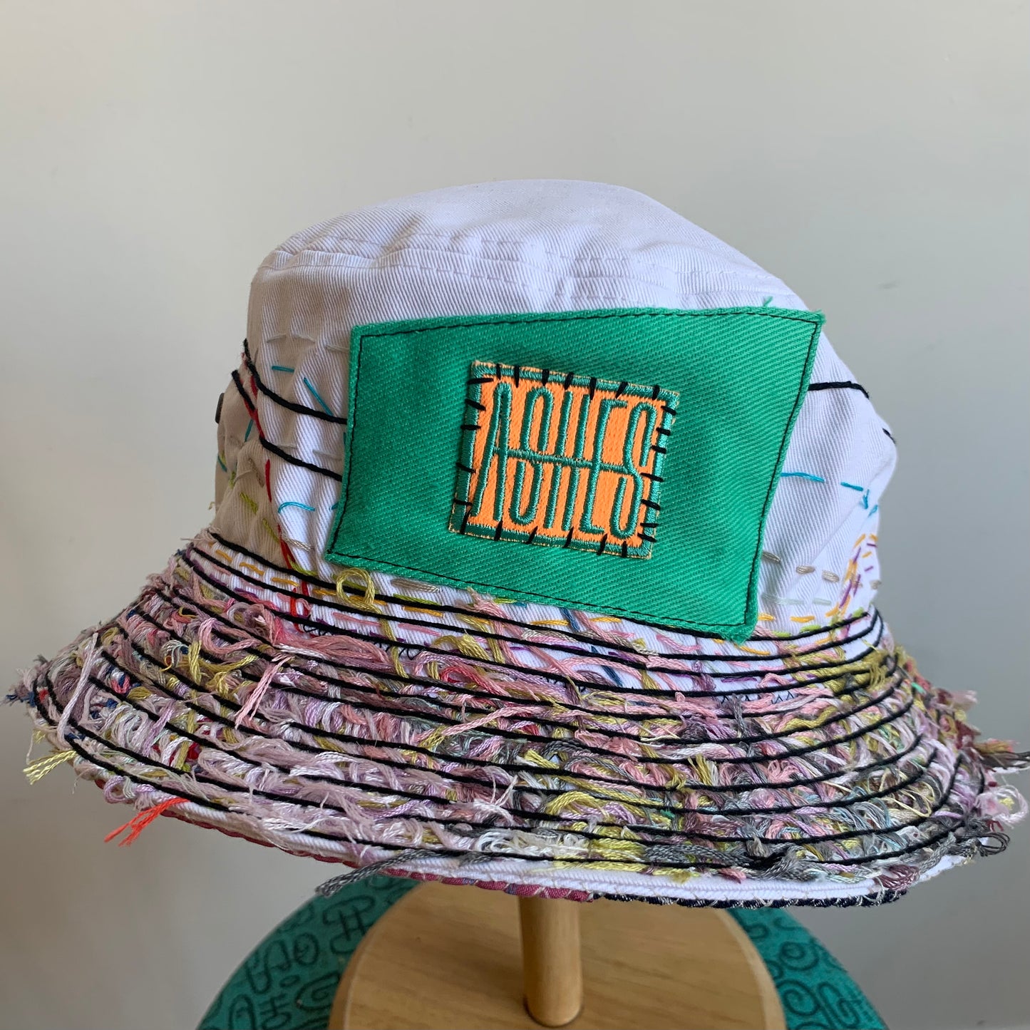 WILD BUCKET HAT - HANDSTITCHED - 1/1