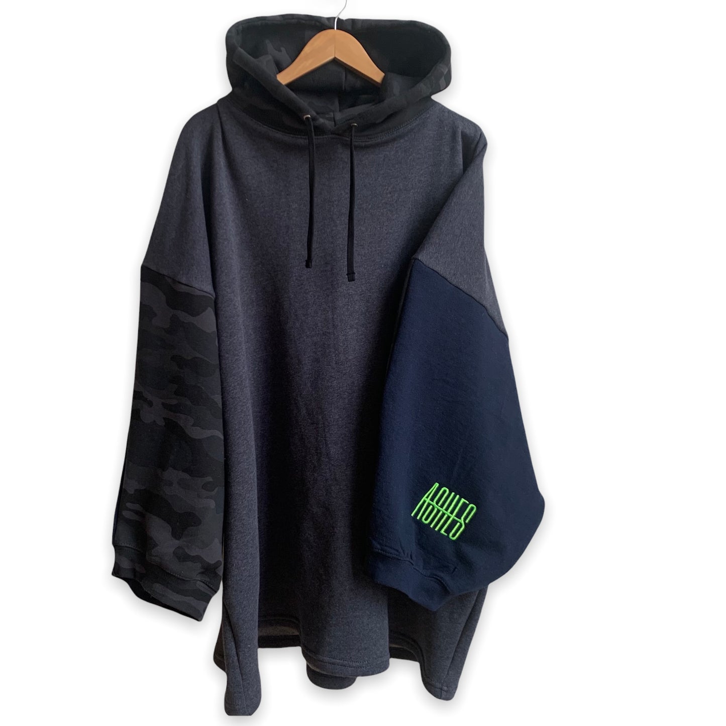 MEGA HOODIE - CAMO/NAVY - 2XL