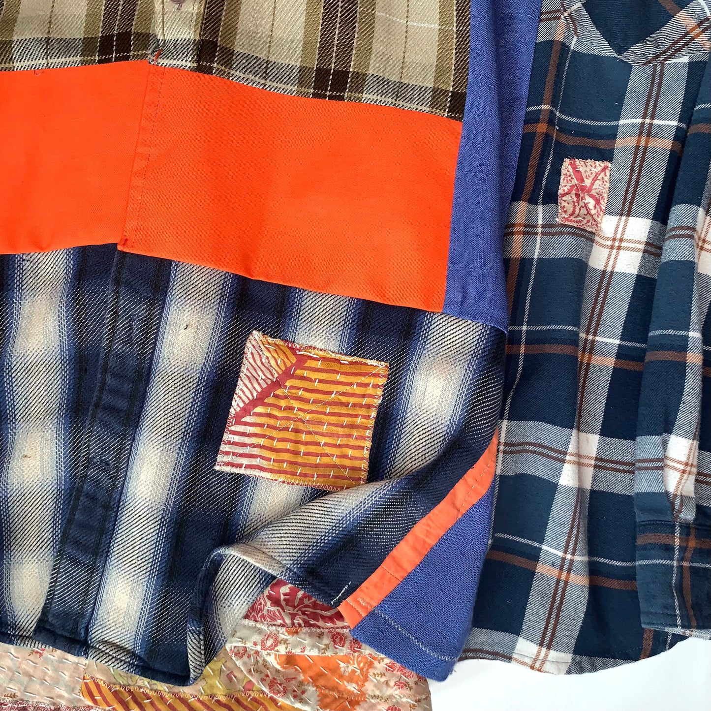 PLAID MASHUP - FITS UP TO 4XL