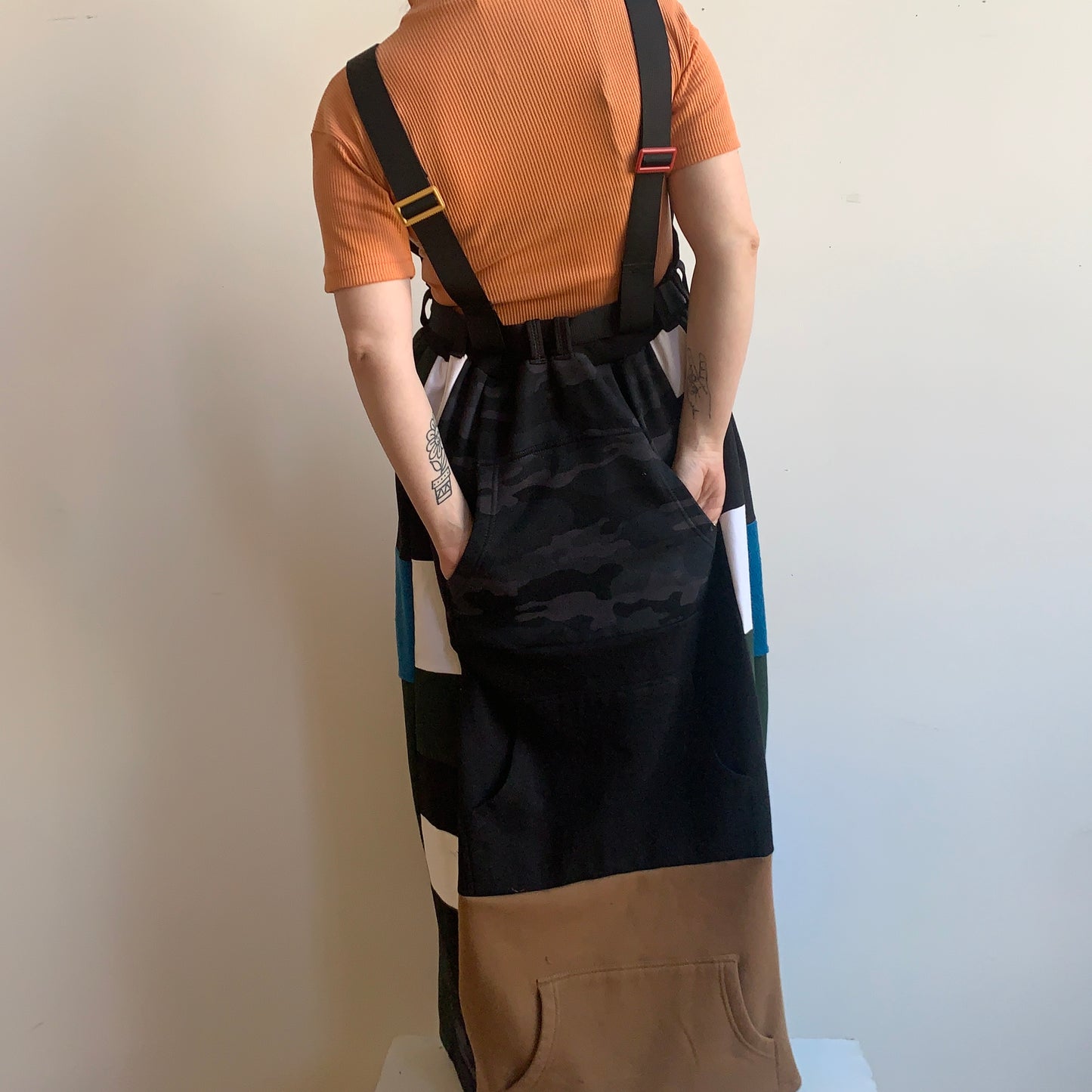 SQUARED AWAY - OVERALL DRESS - 1/1 - FITS UP TO L