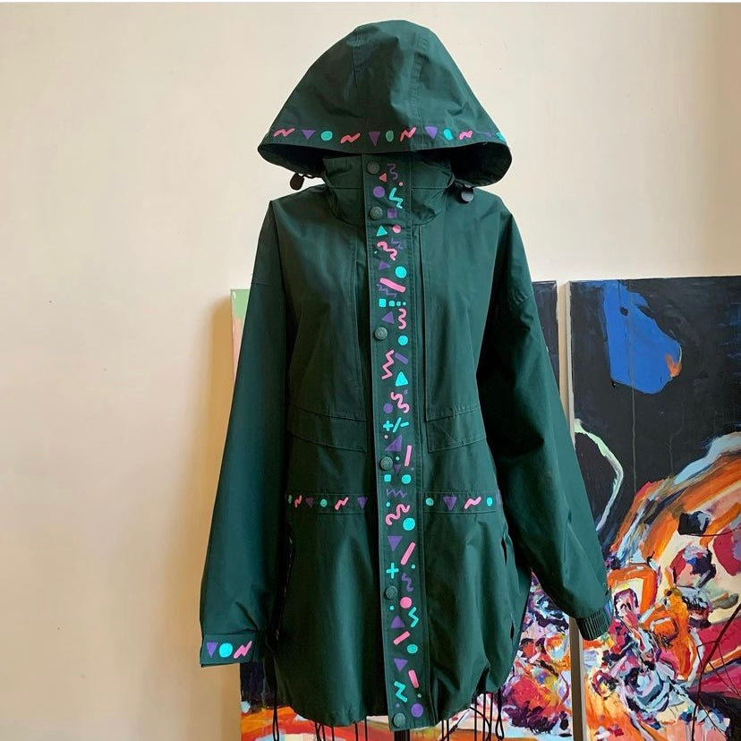 PARKA - XL - CLEAR EYES COLLECTIVE X ASHES