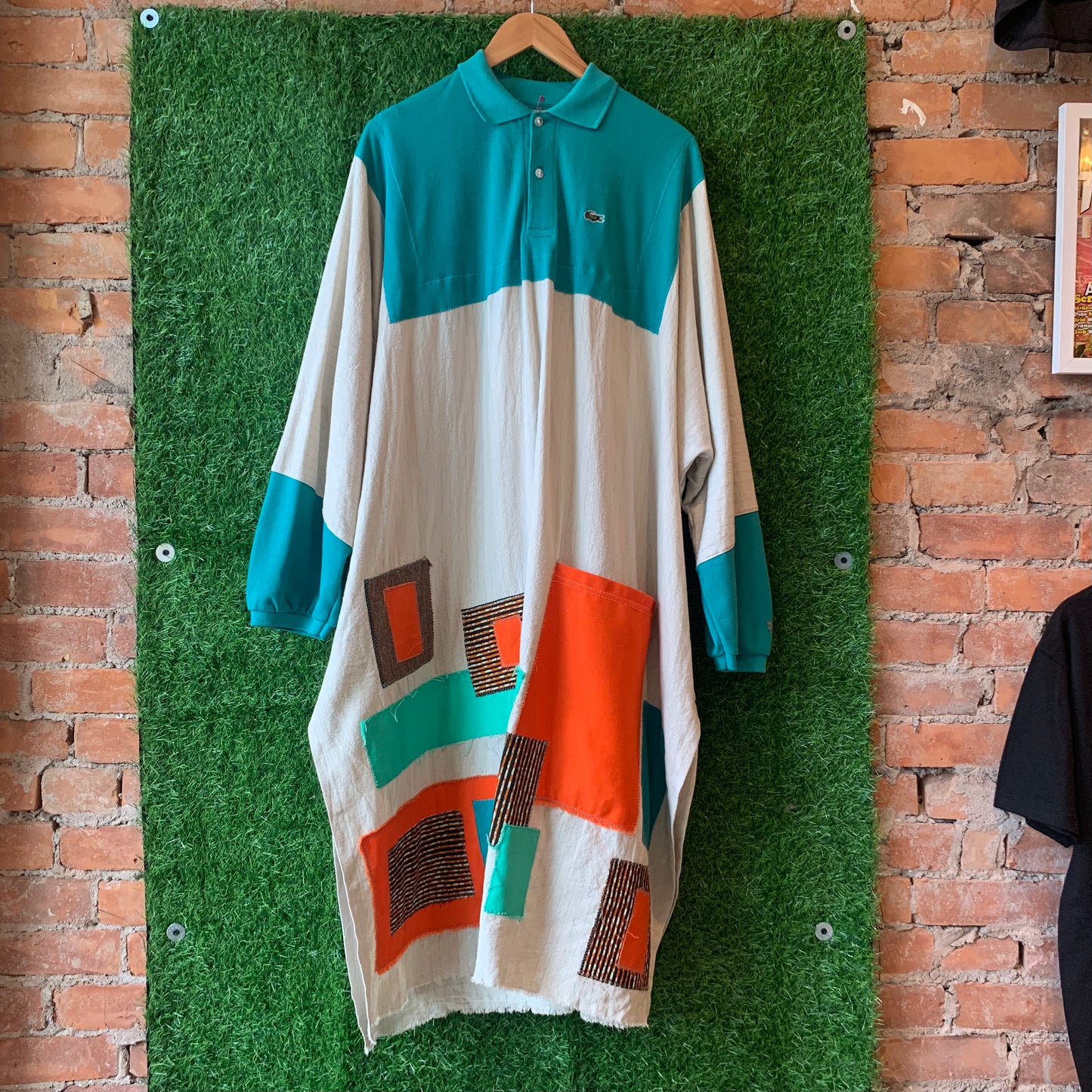 ALLIGATOR COTTON DRESS - FREE SIZE