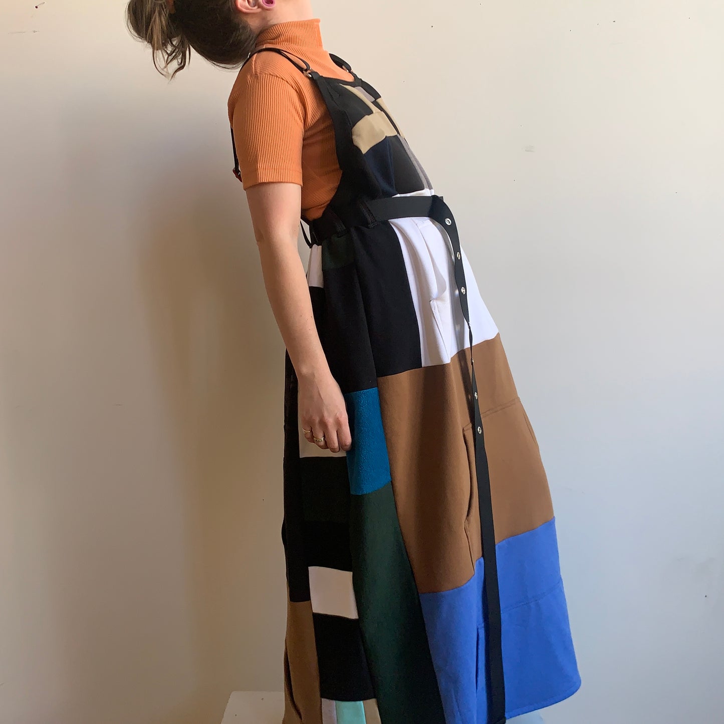 SQUARED AWAY - OVERALL DRESS - 1/1 - FITS UP TO L