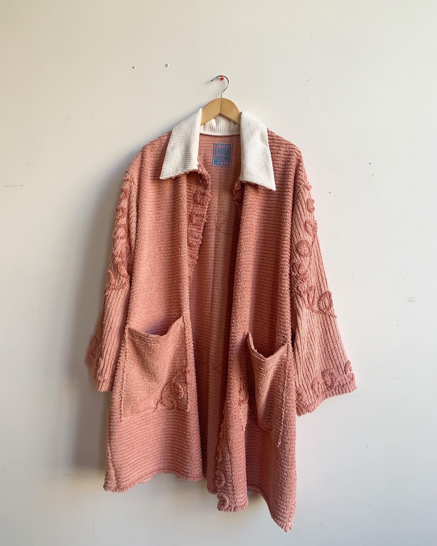 PASTEL CHENILLE UTILITY JACKET