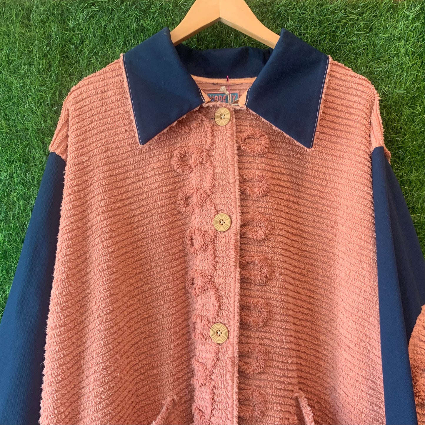 CHENILLE FULL LENGTH UTILITY JACKET