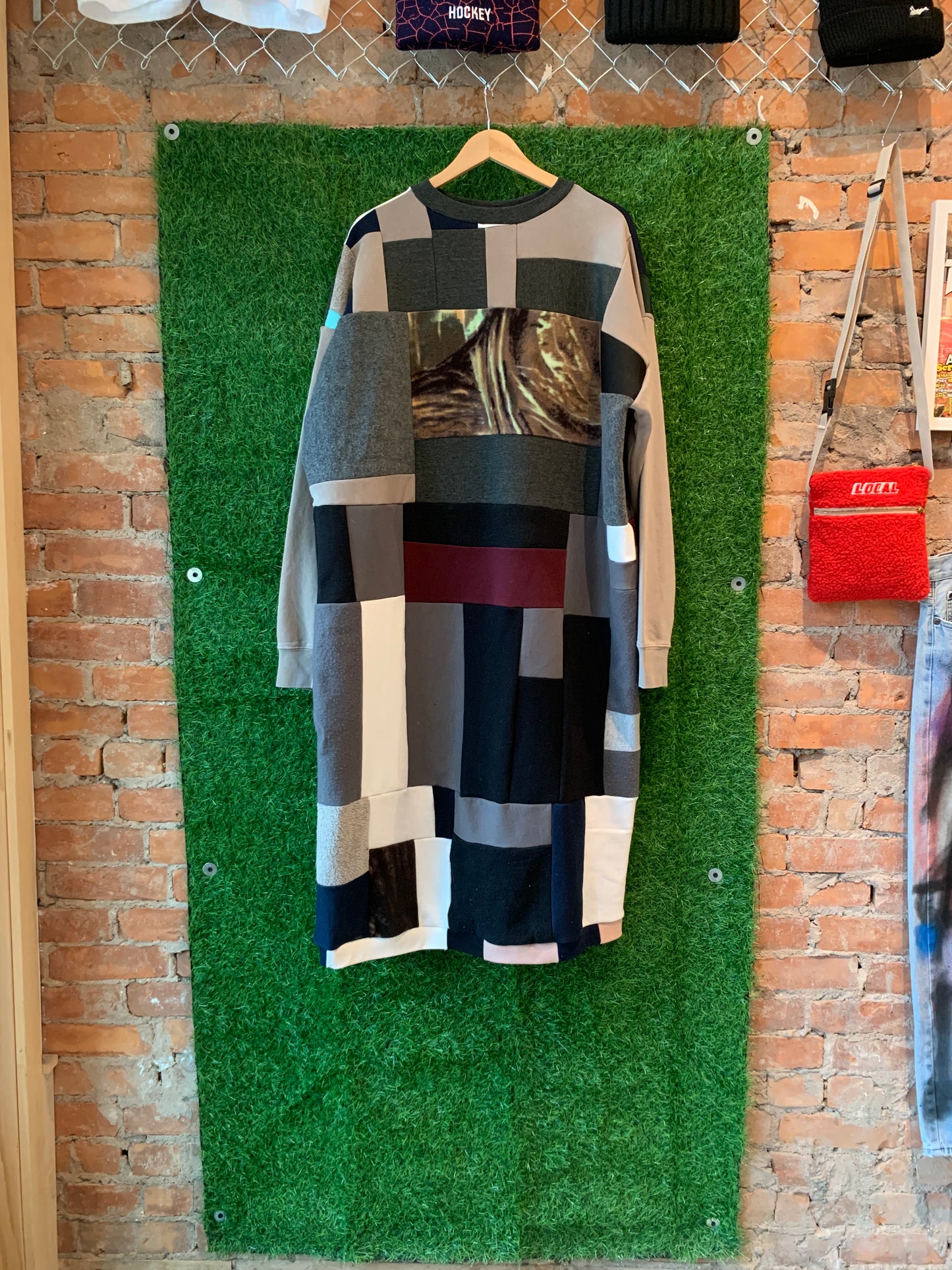 MAXI SQUARED AWAY SWEATER DRESS