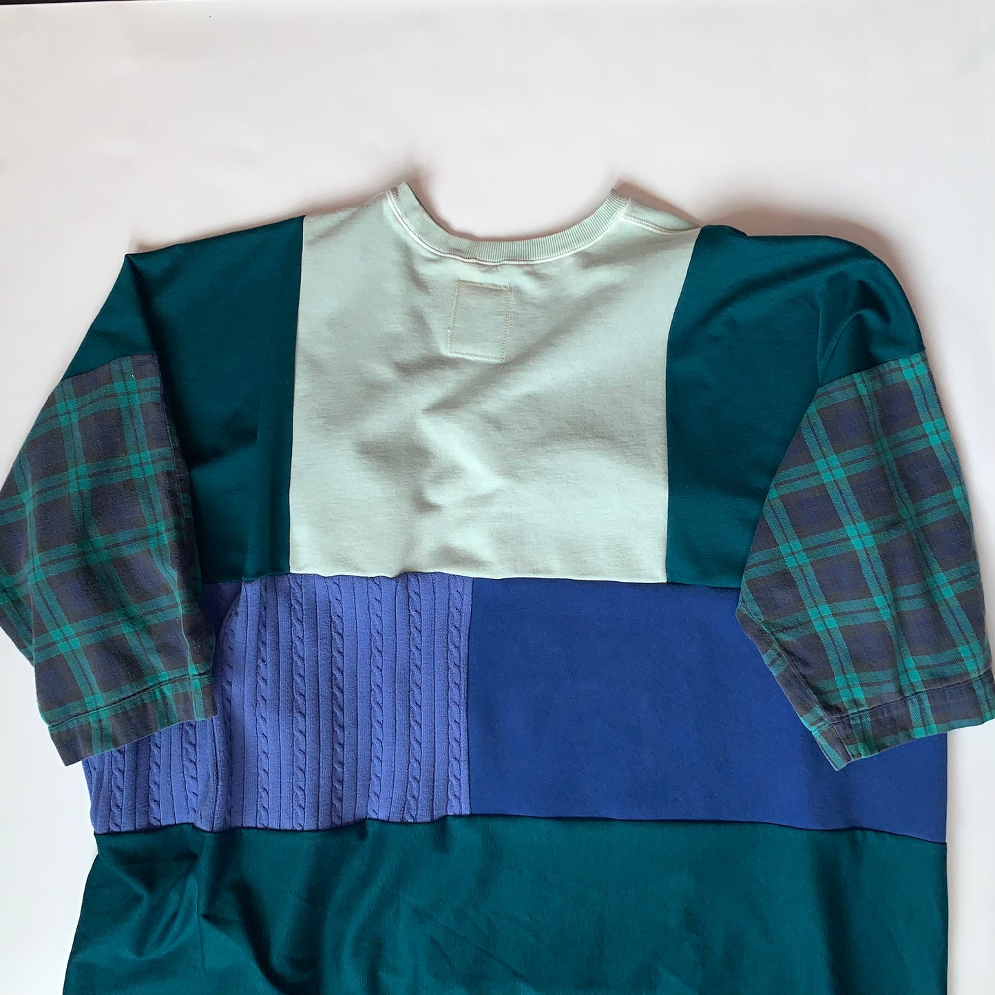 BLUE & GREEN MASHUP - XXL