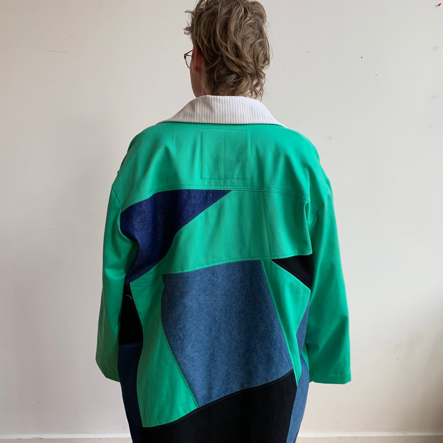 GEZELLIG X ASHES QUILTED UTILITY IACKET