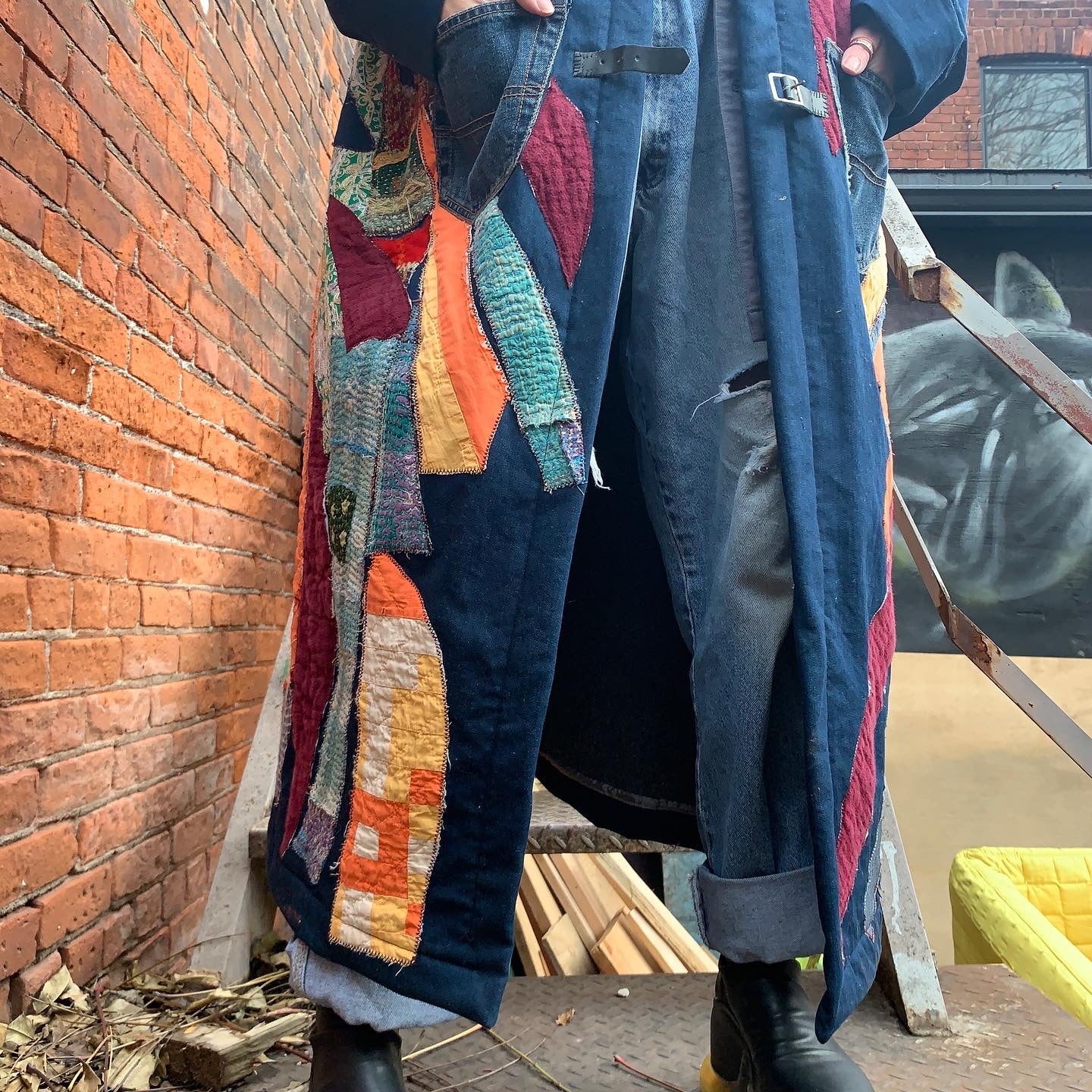 DIVINE FEMININE DENIM JACKET - ONE OF A KIND