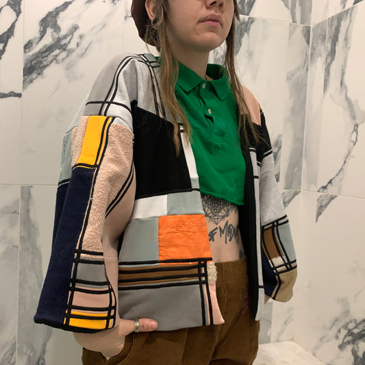 JACKET - STAINED GLASS - SQUARED AWAY