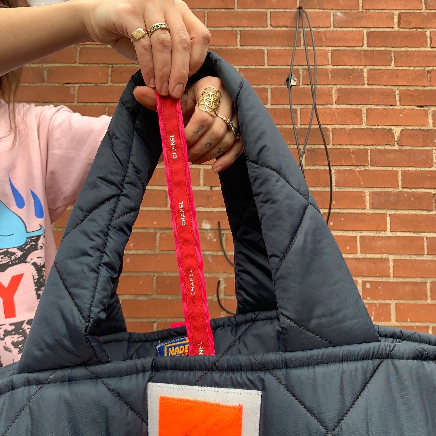 super PUFF market bag