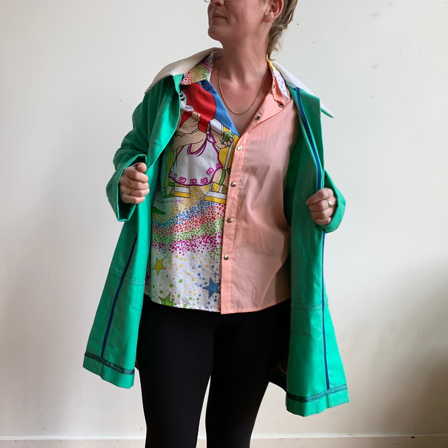 GEZELLIG X ASHES QUILTED UTILITY IACKET