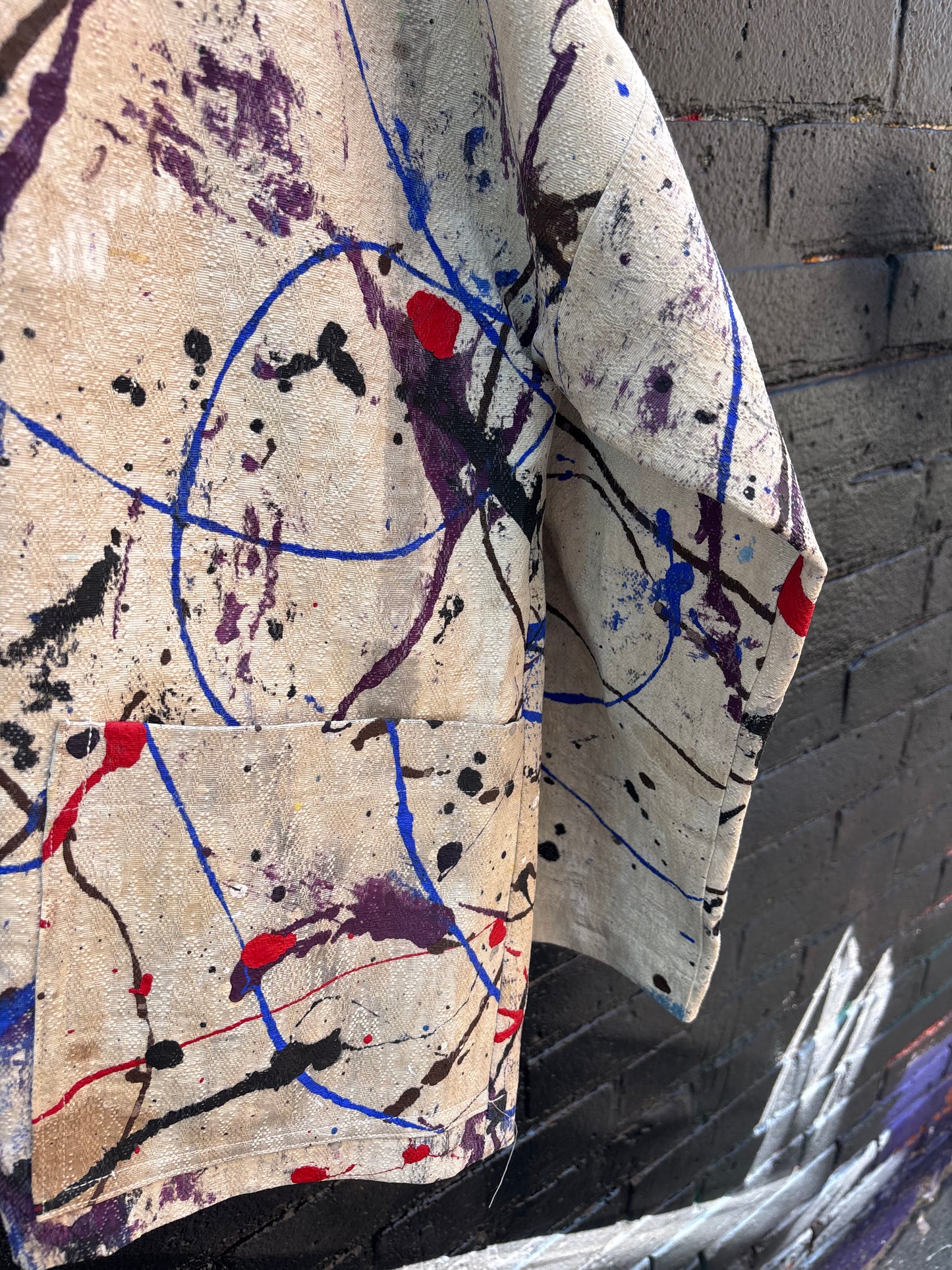 Blurple , Drop Cloth Jacket