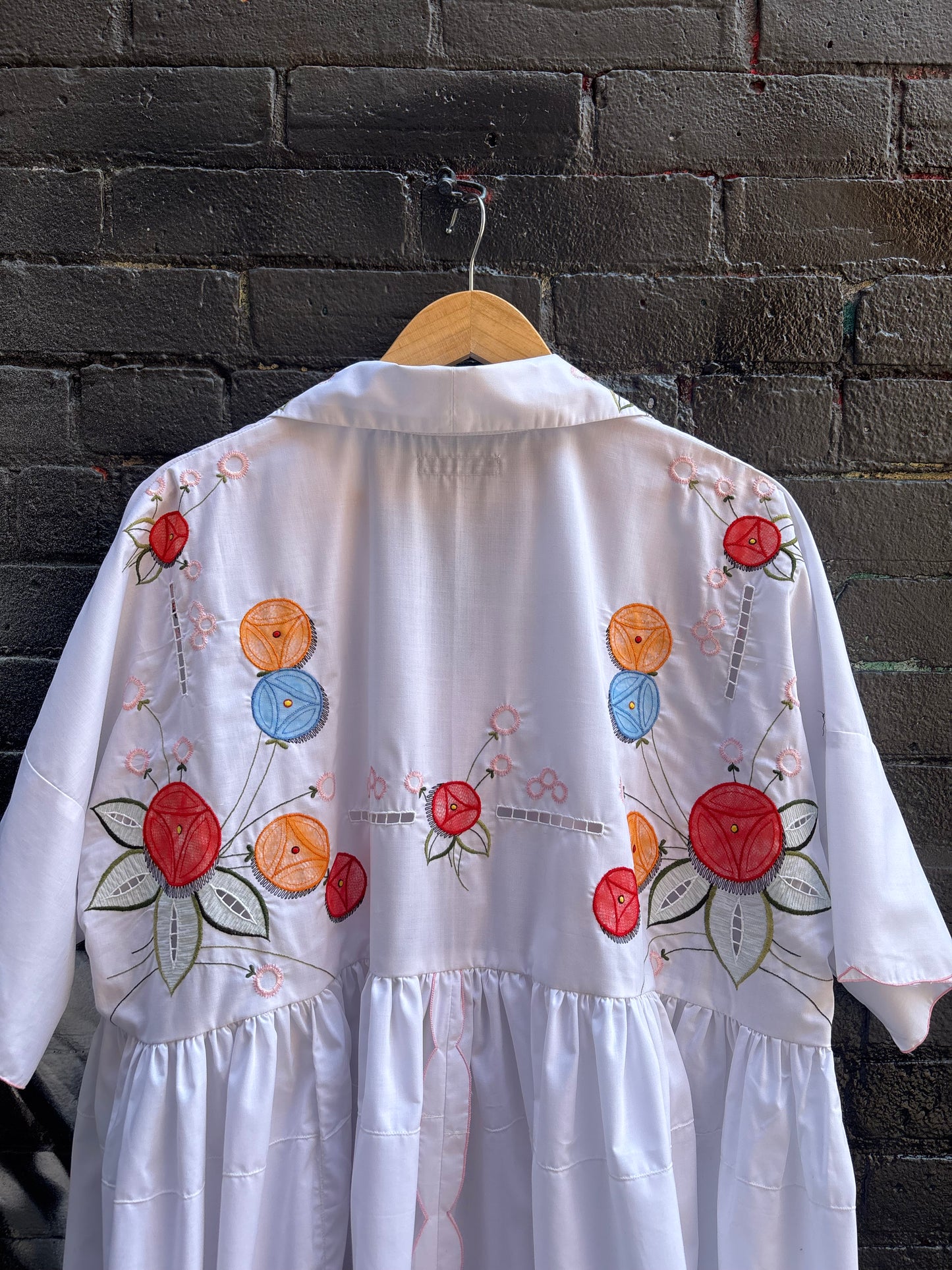 Summer Flowers , Cotton Over Dress