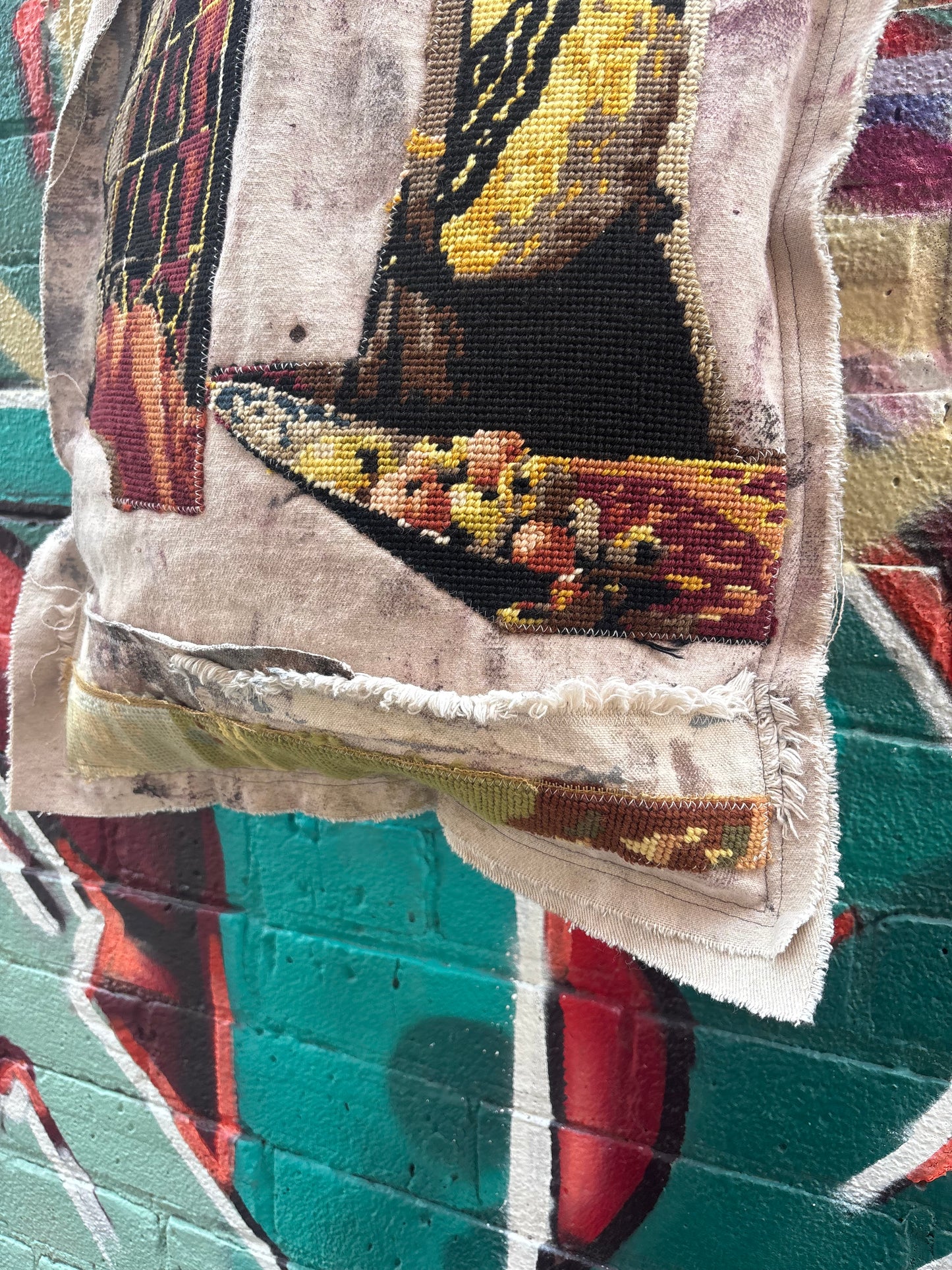 Lady Looking out of Window - Cotton Canvas
