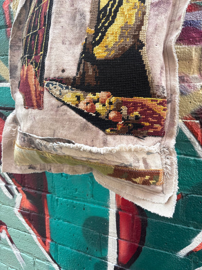 Lady Looking out of Window - Cotton Canvas