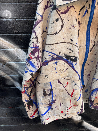 Blurple , Drop Cloth Jacket