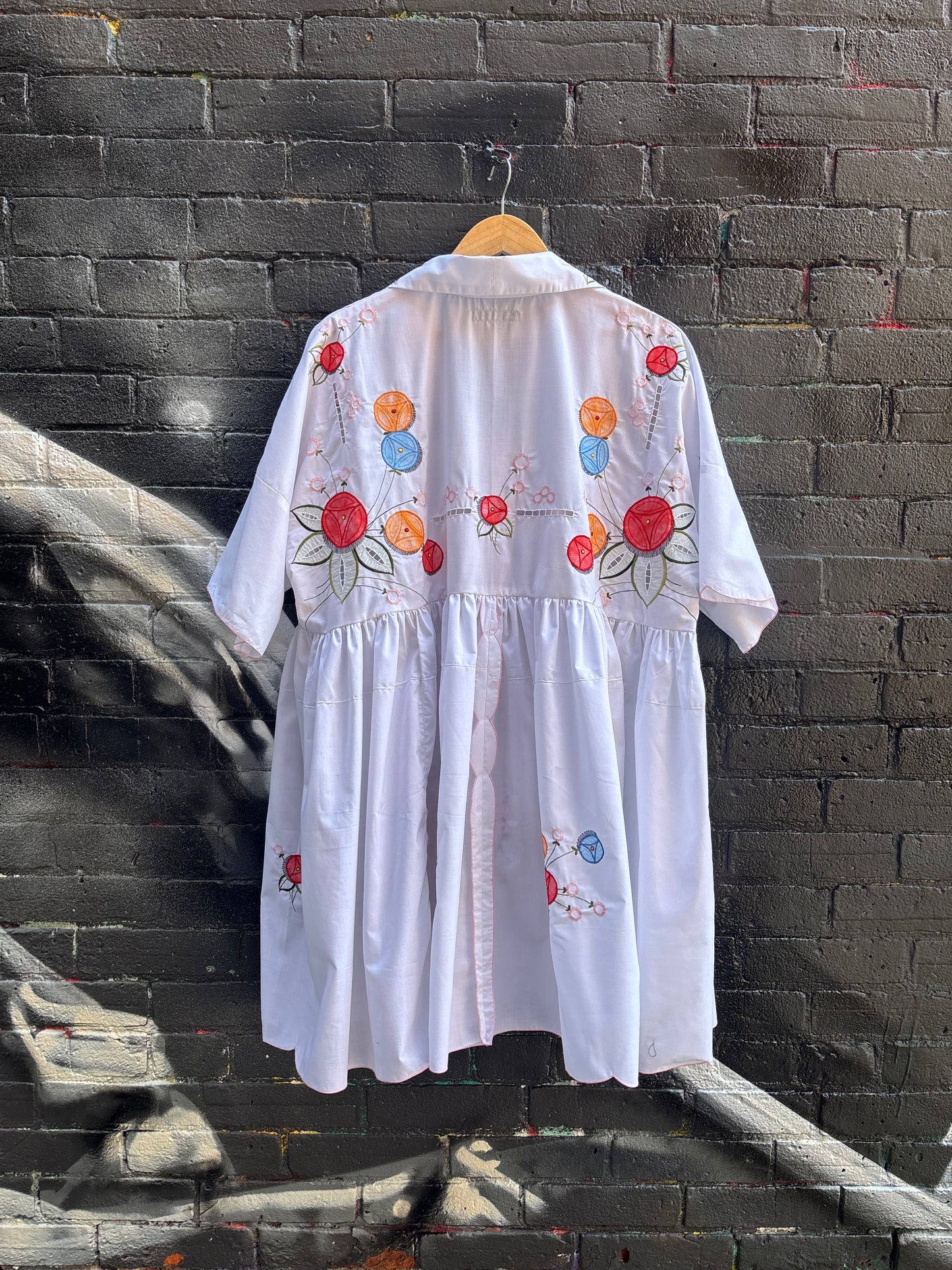 Summer Flowers , Cotton Over Dress