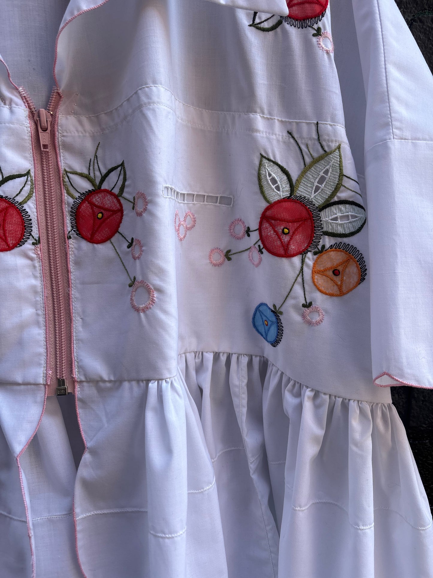 Summer Flowers , Cotton Over Dress