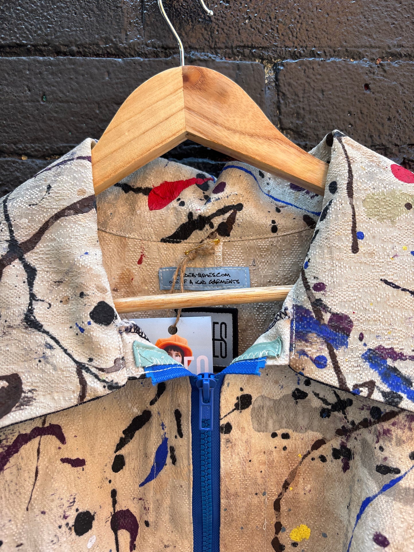 Blurple , Drop Cloth Jacket