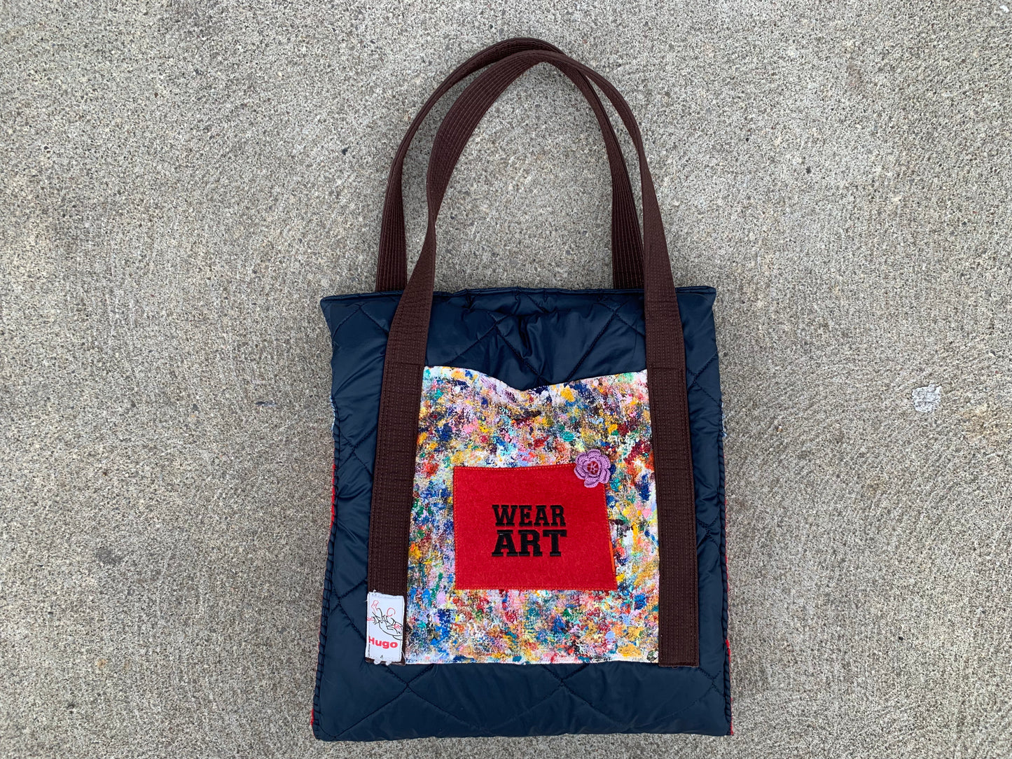 TOTE BAG PUFF HAULER - WEAR ART