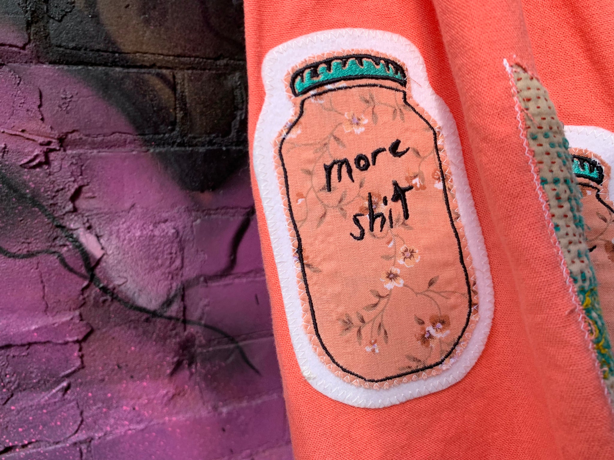 ON HOLD *** MORE SHIT - fits up to XL