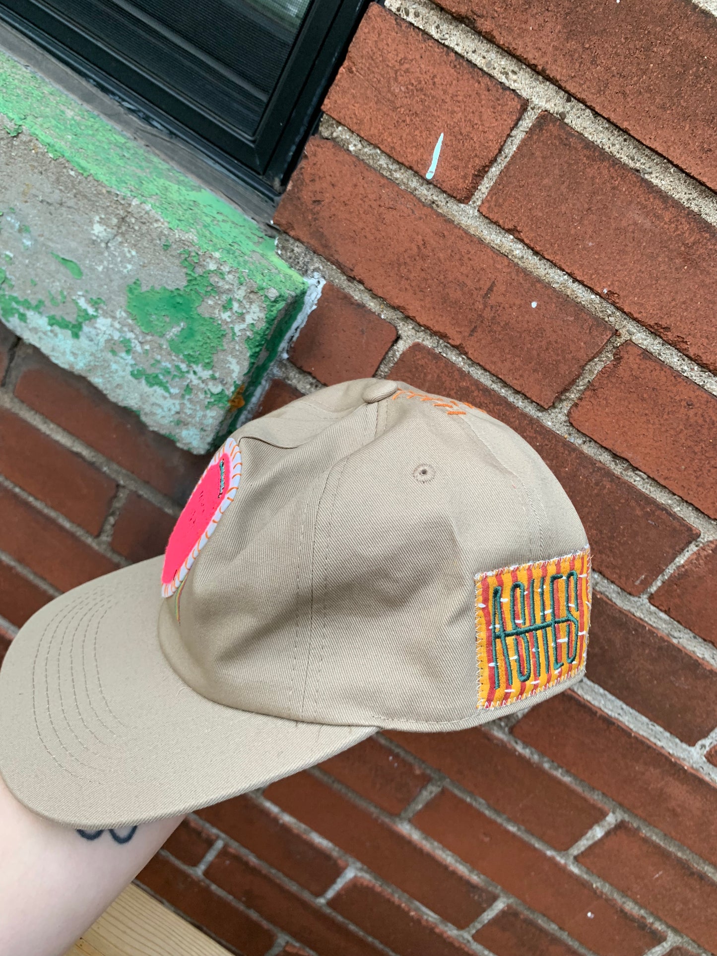 ASHES upcycled adventure hat