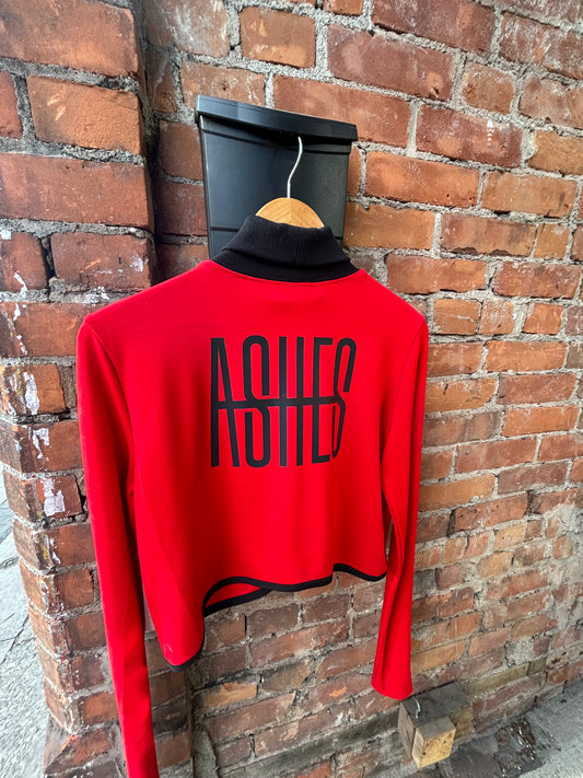 BLOOD RED LONG SLEEVE - S/M