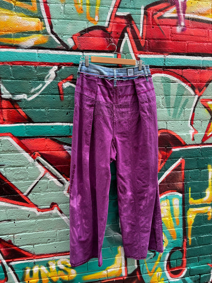 100 YEAR OLD COTTON PANTS REWORKED