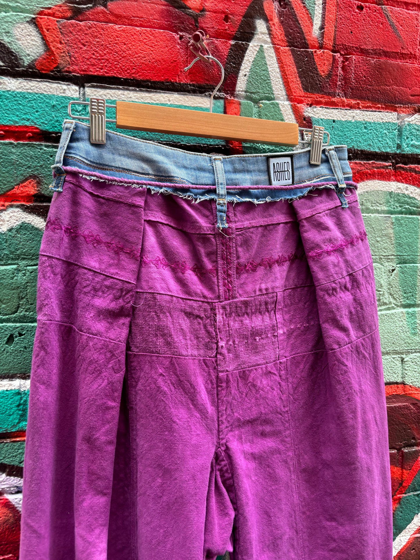 100 YEAR OLD COTTON PANTS REWORKED