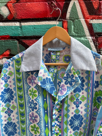 FLORAL POP CAMP SHIRT Online